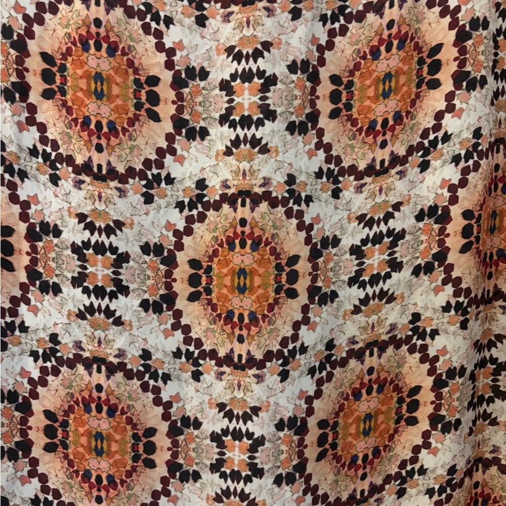 L'agence Multicolor Patterned Button-Down 100% Si… - image 8